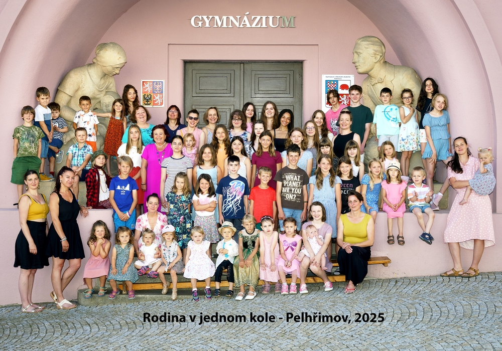 Pelhřimov 2025 – mladí účastníci s lektory