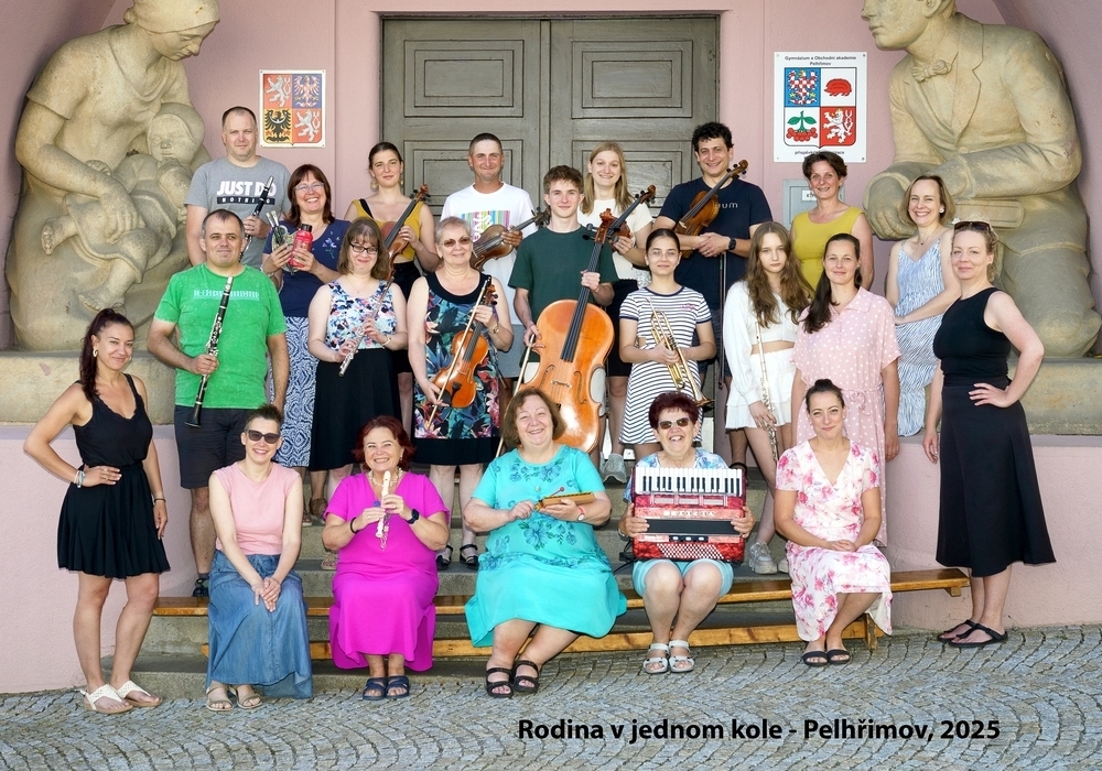 Pelhřimov 2025 – orchestr z účastníků a lektorů